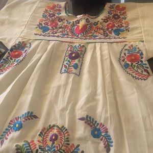 Womens dress made in Mexico size Large
